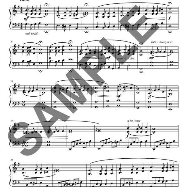 Island Cathedral (Transposed) – Downloadable Sheet Music — PDF Download