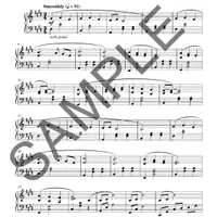 Impromptu No. 9 in E Major, “Serenity” – Downloadable Sheet Music — sample page 1 thumbnail