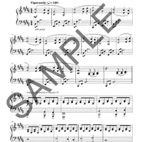 Impromptu No. 11 in B Major, “Resilience” – Downloadable Sheet Music — sample page 1 thumbnail