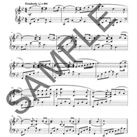 Woman at the Piano – Downloadable Sheet Music — sample page 1 thumbnail
